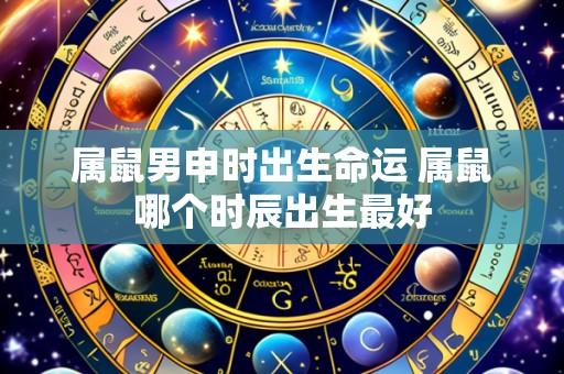 属鼠男申时出生命运 属鼠哪个时辰出生最好