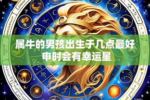属牛的男孩出生于几点最好 申时会有幸运星