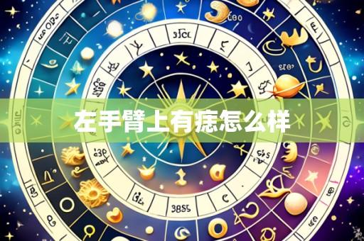 左手臂上有痣怎么样