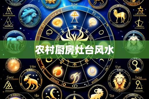 农村厨房灶台风水