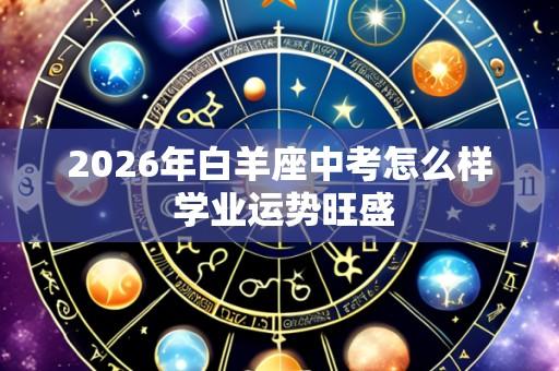2026年白羊座中考怎么样 学业运势旺盛