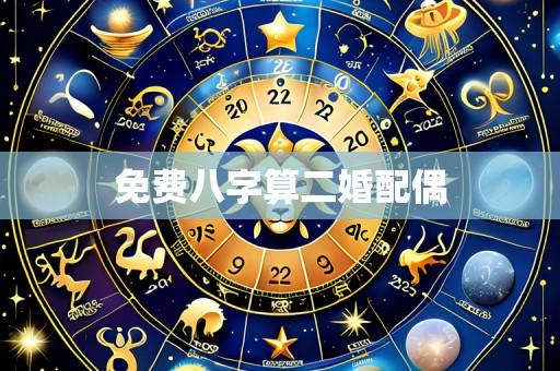 免费八字算二婚配偶