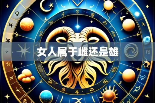 女人属于雌还是雄