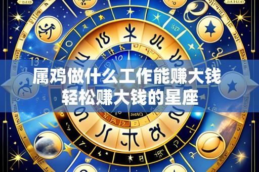 属鸡做什么工作能赚大钱 轻松赚大钱的星座