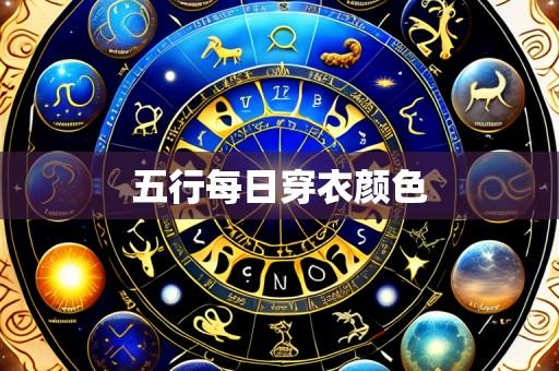 五行每日穿衣颜色