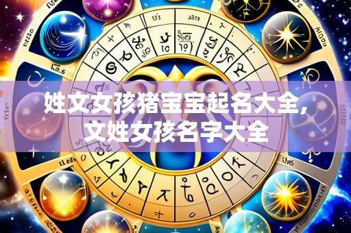 姓文女孩猪宝宝起名大全,文姓女孩名字大全