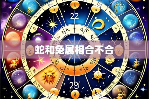 蛇和兔属相合不合