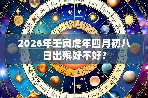 2026年壬寅虎年四月初八日出殡好不好?