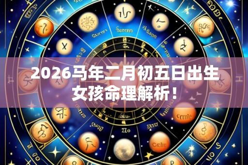 2026马年二月初五日出生女孩命理解析!
