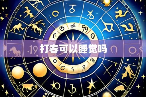 打春可以睡觉吗
