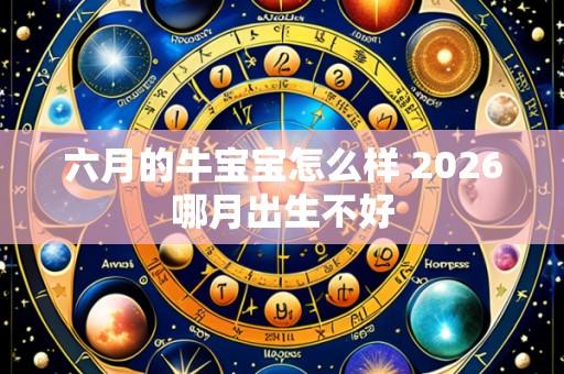 六月的牛宝宝怎么样 2026哪月出生不好