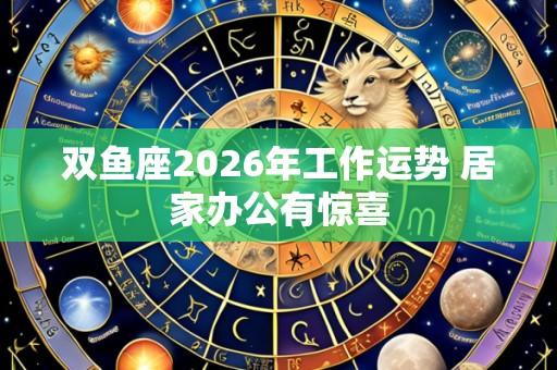 双鱼座2026年工作运势 居家办公有惊喜