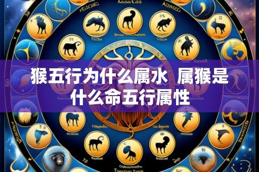 猴五行为什么属水 属猴是什么命五行属性