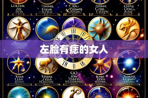 左脸有痣的女人