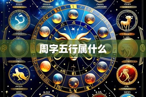 周字五行属什么