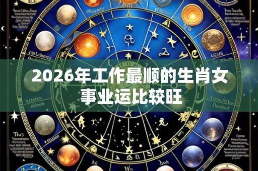 2026年工作最顺的生肖女 事业运比较旺