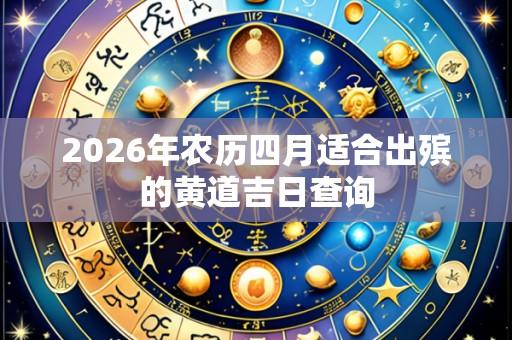 2026年农历四月适合出殡的黄道吉日查询