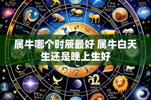 属牛哪个时辰最好 属牛白天生还是晚上生好