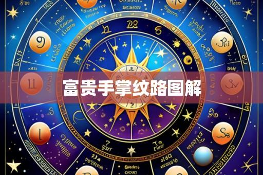 富贵手掌纹路图解
