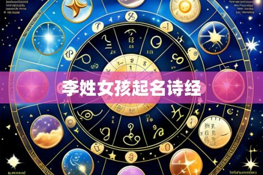 李姓女孩起名诗经