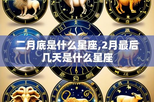 二月底是什么星座,2月最后几天是什么星座