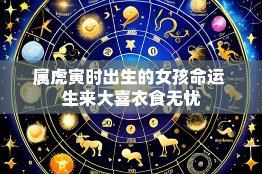 属虎寅时出生的女孩命运 生来大喜衣食无忧