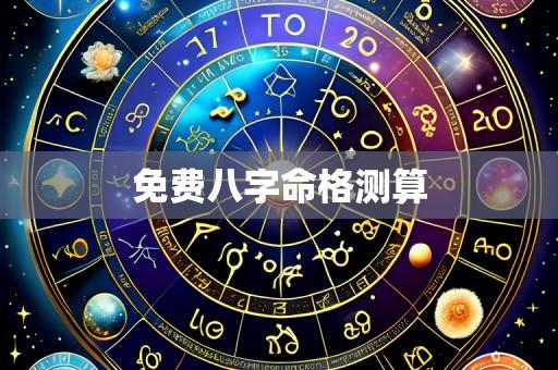 免费八字命格测算