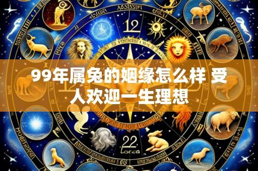 99年属兔的姻缘怎么样 受人欢迎一生理想