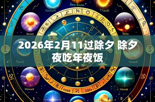 2026年2月11过除夕 除夕夜吃年夜饭