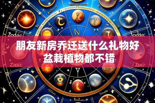 朋友新房乔迁送什么礼物好 盆栽植物都不错
