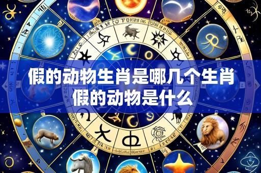假的动物生肖是哪几个生肖 假的动物是什么