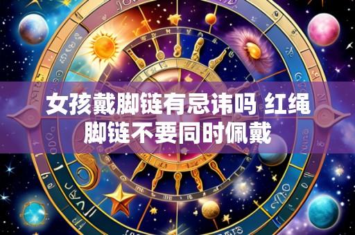 女孩戴脚链有忌讳吗 红绳脚链不要同时佩戴