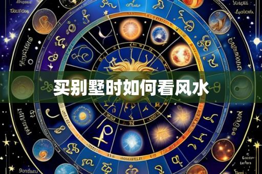 买别墅时如何看风水