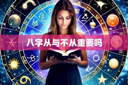 八字从与不从重要吗