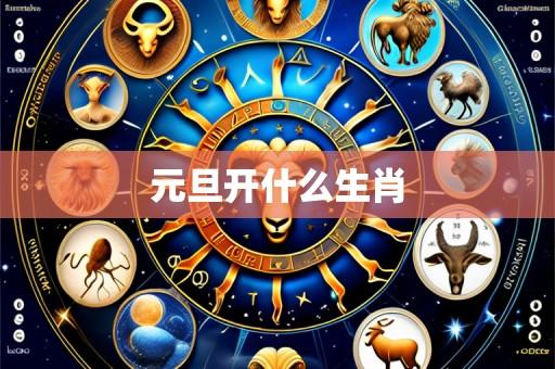 元旦开什么生肖