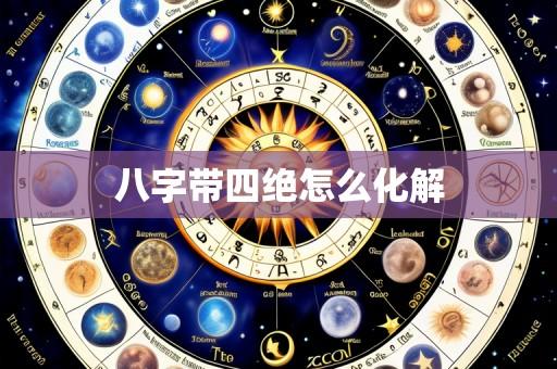 八字带四绝怎么化解