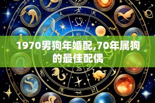 1970男狗年婚配,70年属狗的最佳配偶