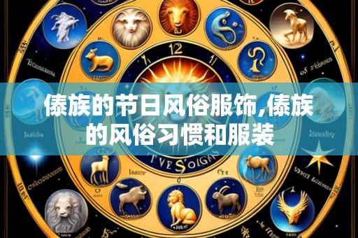 傣族的节日风俗服饰,傣族的风俗习惯和服装