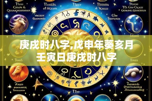 庚戌时八字,戊申年葵亥月壬寅日庚戌时八字
