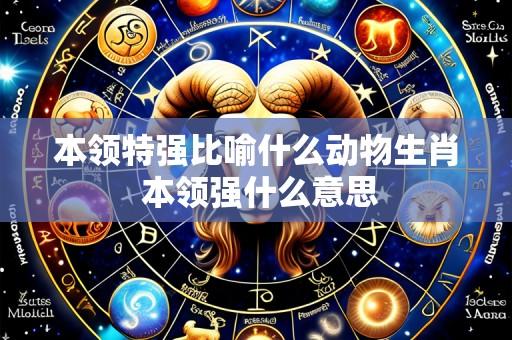本领特强比喻什么动物生肖 本领强什么意思