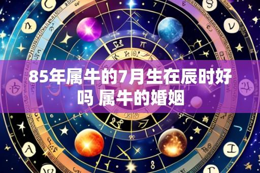 85年属牛的7月生在辰时好吗 属牛的婚姻