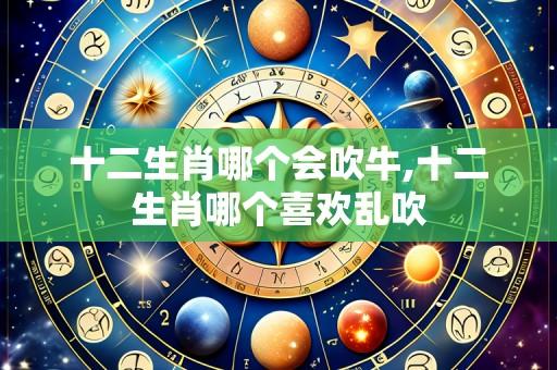 十二生肖哪个会吹牛,十二生肖哪个喜欢乱吹