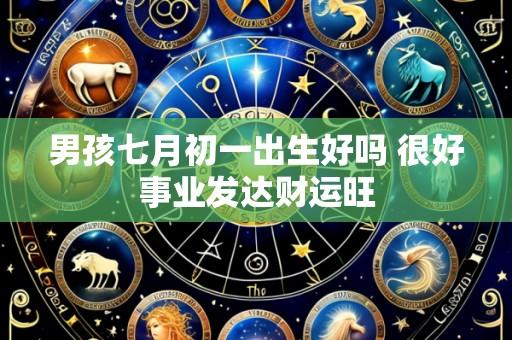 男孩七月初一出生好吗 很好事业发达财运旺