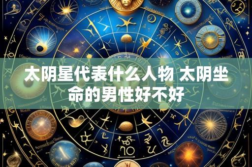 太阴星代表什么人物 太阴坐命的男性好不好