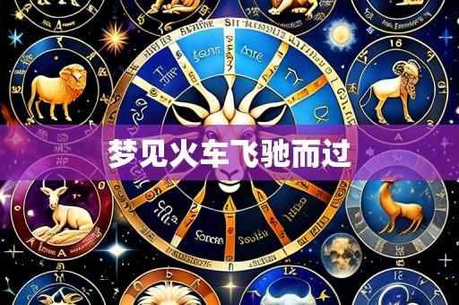 梦见火车飞驰而过