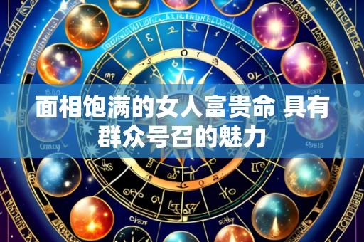 面相饱满的女人富贵命 具有群众号召的魅力