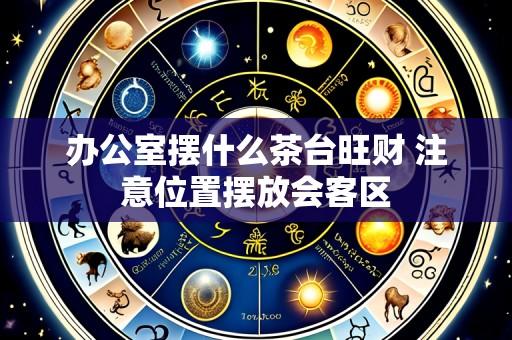 办公室摆什么茶台旺财 注意位置摆放会客区