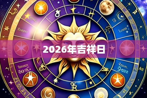 2026年吉祥日