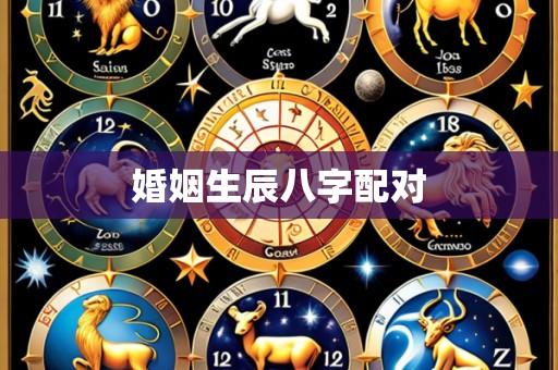 婚姻生辰八字配对