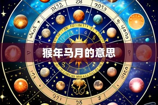 猴年马月的意思